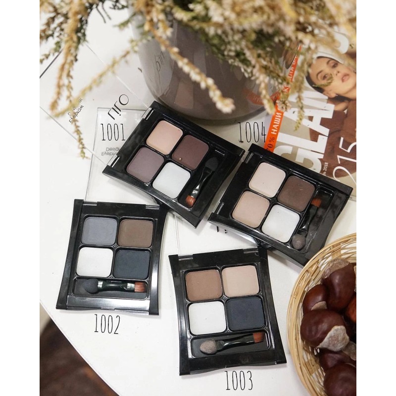 LiLo Eyebrow Designer | Brow-Maker Shadow Set with Fixating Gel