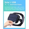 Baseball Cap Built in Fan Solar+USB Dual Power Supply Mens