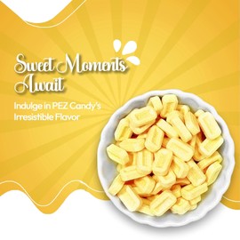 NY SPICE SHOP Unwrapped Pez Candy Bulk - 2 Pound Pineapple Flavored Pez Candy - Party Decorations Pez Hard Candy - Sour Pez Small Candy