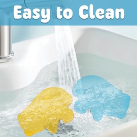 HiYZ Kids Ice Packs, Long-Lasting Ice Packs for Lunch Boxes, Slim & Reusable Icepacks Cooler Ideal for School, Parties, Travel, Multicolored (Polar Bears-6 PACK)