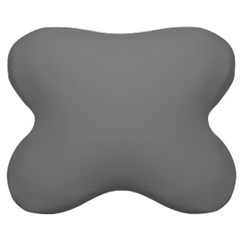 Edda Lux Cover suitable for Tempur All-Around sleeping pillow, 60/56 x 50/48 cm, dimensionally retaining jersey pillowcase for butterfly pillows, made of 100% cotton, in slate