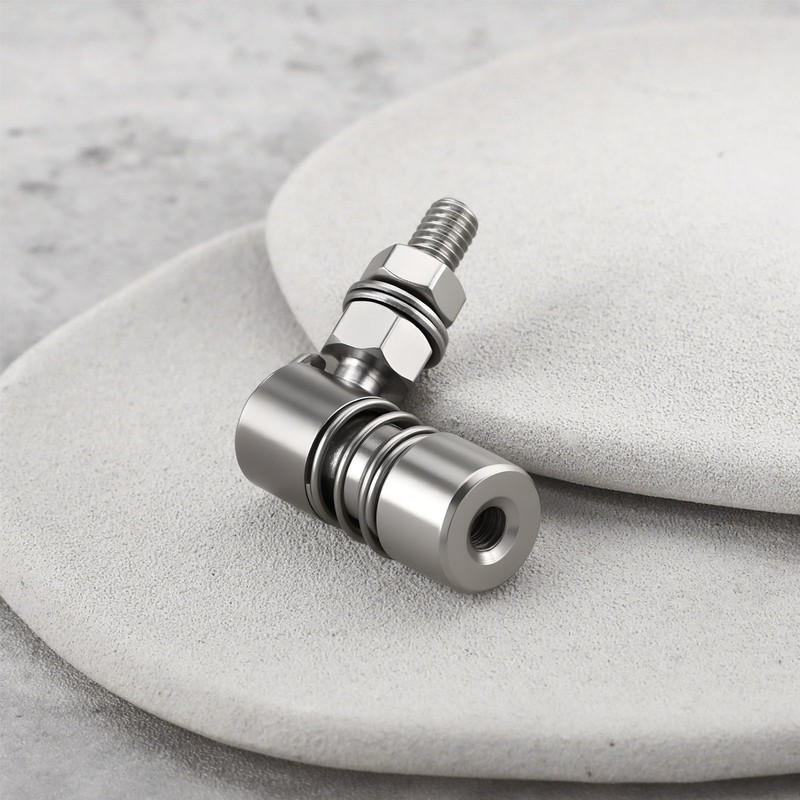 Briny River M6 Marine Ball Joint Connection Fitting for Outboard