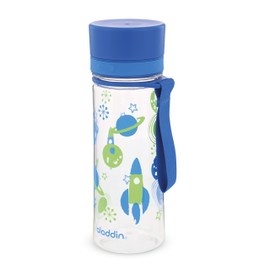 Aladdin kids water bottle Aveo, Blue Kids Graphics, 0.35 L