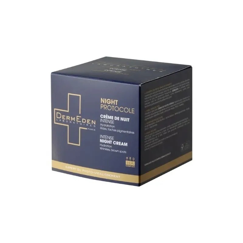 Dermeden - Night Protocole Crema Facial Noche 50 Ml Hidratante