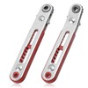 Mesee 2Pcs Mini Ratchet Wrench Set 1/4 Inch Drive Ratcheting