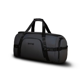 Bayne Convertible Large Size Garment Duffel Bag for Travel, Carry on Garment Duffel Bag for Men and Women - 2 in 1 Hanging Suitcase Suit Travel Bag, Grey, Gym Bag With Yoga Mat Holder