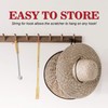 Bamboo Back Scratcher 1x Metal Bonger & Travel Size -