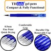 THINK2MASTER [24 Pens - Blue Ink Think2 0.5mm Pocketable Mini