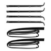 Front Door Window Weatherstrip Kit Fit for Ford F150 F250