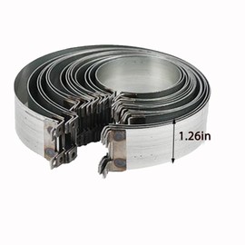 Piston Ring Compressor Tool, Piston Ring Pliers, 14PCS 2.44-5.71in Piston Rings, Installer Removal Kit for Auto Engine, Car Truck, Agricultural Machinery