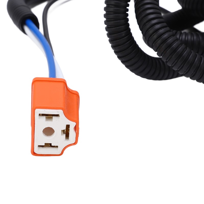 H4 Negative Headlight Relay Conversion Harness High Stability for H6054