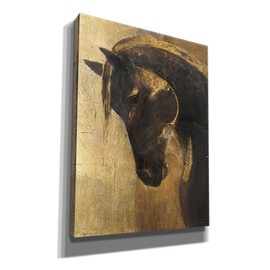 Epic Graffiti 'Trojan Horse 2 Gold' by Albena Hristova Canvas Wall Art, 12" x 16"