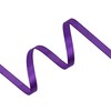 Purple Satin Ribbon 1/4 inch X Continuous 25 Yards, Single