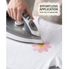 JIRVEX 32 Pezzi Toppe Termoadesive Fiori, Patch da Stirare per