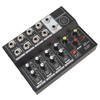 8 Channel Sound Mixer Sound Board Console 2 Modes Aluminium