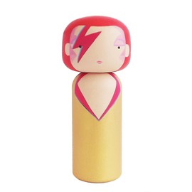 Lucie Kaas Kokeshi Doll - Aladdin Sane