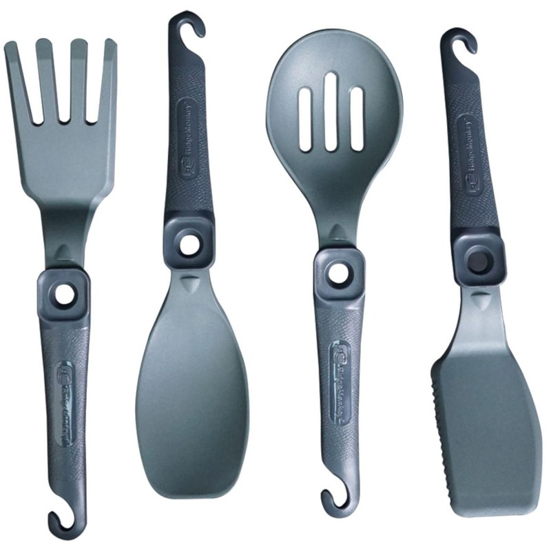 Ridgemonkey Cookware for fishing Q-Lock utensils set