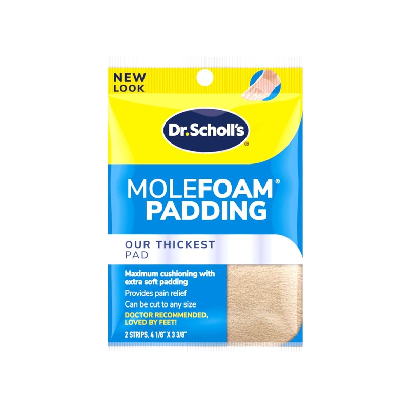 Dr. Scholl's Molefoam Padding, 2 each - Pack of 6