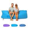 Inflatable Lounger, 210T polyester air sofa , inflatable couch for