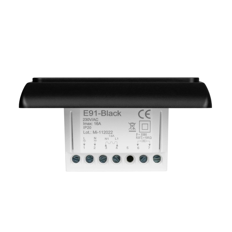 E91 Digital Thermostat Room Controller with Touch Display and EXT
