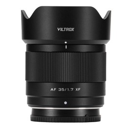 Viltrox 35mm F1.7 Fuji XF, AF 35mm f/1.7 Fuji X Mount Lens, APS-C Lens for X-Mount Cameras X-T5 X-T4 X-T30 II X-S10 X-T200 X-T30 X-H1 X-H2 X-T3 X-T100