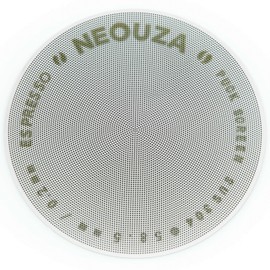 NEOUZA 58.5mm Espresso Puck Screen, 0.2mm Ultra Thin Coffee Filter, 304 Stainless Steel Reusable Mesh for 58mm Portafilter Basket, No Coffee Dose Reduction