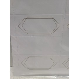 Save The Date 25 Printable Escort Cards Table Party Dining Celebration NIP