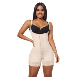 Forma Tu Cuerpo Fajas Colombianas Moldeadoras, snatched bodysuit, body fajas para mujer control abdomen, faja reloj de arena, airslim butt-lifting high waist shorts,plus size full body shapewear (4XS)