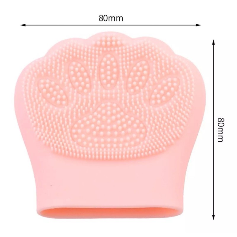 Veraly Duo Cepillo Exfoliante Facial Silicona Tapete Limpia Brocha