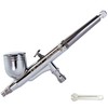 【Airbrush Works】Airbrush AW-102 Handpiece Diameter 0.2mm Double Action Precision Airbrush