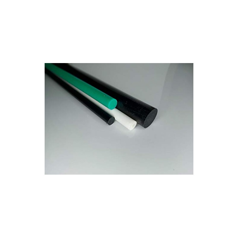 alt-intech® Round Rod Made of High-Density Polyethylene Black Diameter 25