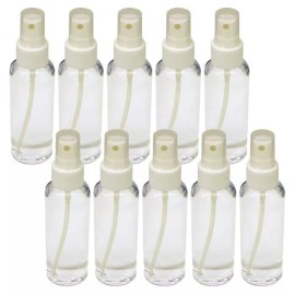 Kingdom Empty 100ml Spray Bottles for Liquid or Gel Hand Sanitizer (Pack of 10)