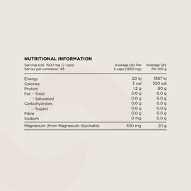 Switch Nutrition Mag Gly 100% Pure Magnesium Glycinate 90 Caps