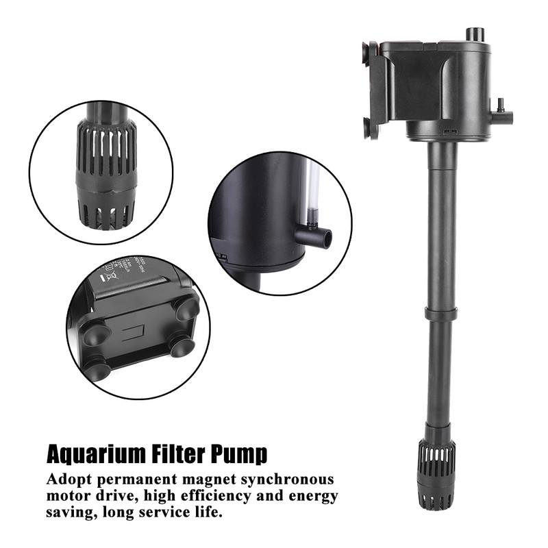 3 in 1 Submersible Filter Pump Oxygen Aeration Water Fountain