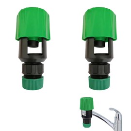 SANTUO 2Pcs Tap Hose Connector Hose Tap Connector,Indoor Outdoor Faucet Sink Hosepipe Connectors Mixer Universal Garden Hosepipe Fitting for Indoor Outdoor Use