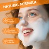 femani Glow Wash Face Wash With Brush, Turmeric Facial Cleanser