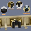 reliahom Broom Holder Wall Mount Mop and Broom Hanger Wall