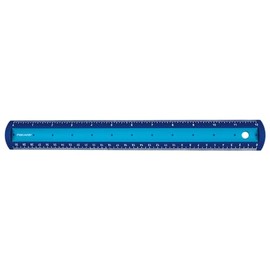 Fiskars Kids 12" Softgrip Ruler, Color May Vary, Back To School Supplies