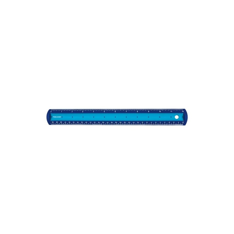 Fiskars Kids 12" Softgrip Ruler, Color May Vary, Back To
