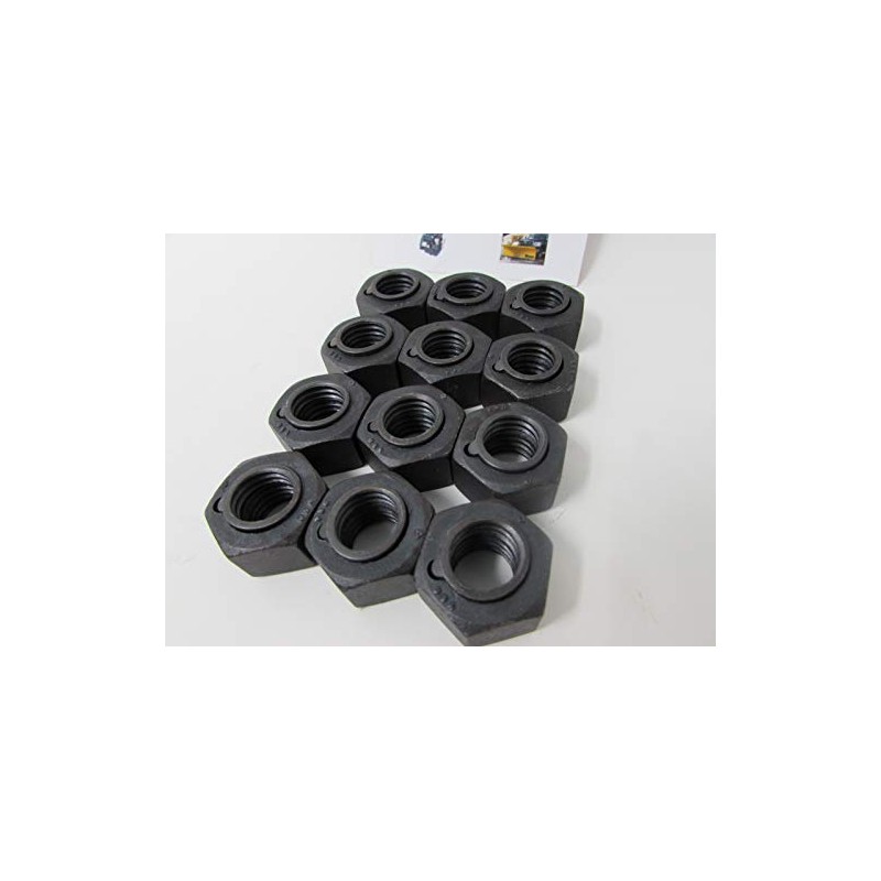 (12) 5/8" BANDIT WOOD CHIPPER BLADE LOCK NUTS 900-4903-93