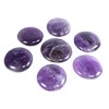 Amethyst Scheibenstein | Handschmeichler Taschenstein | Hochwertiger Edelstein Lebensquelle Plus