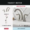 Delta ARV64-DN Arvo 4-Piece Bath Hardware Set 18-in Towel Bar