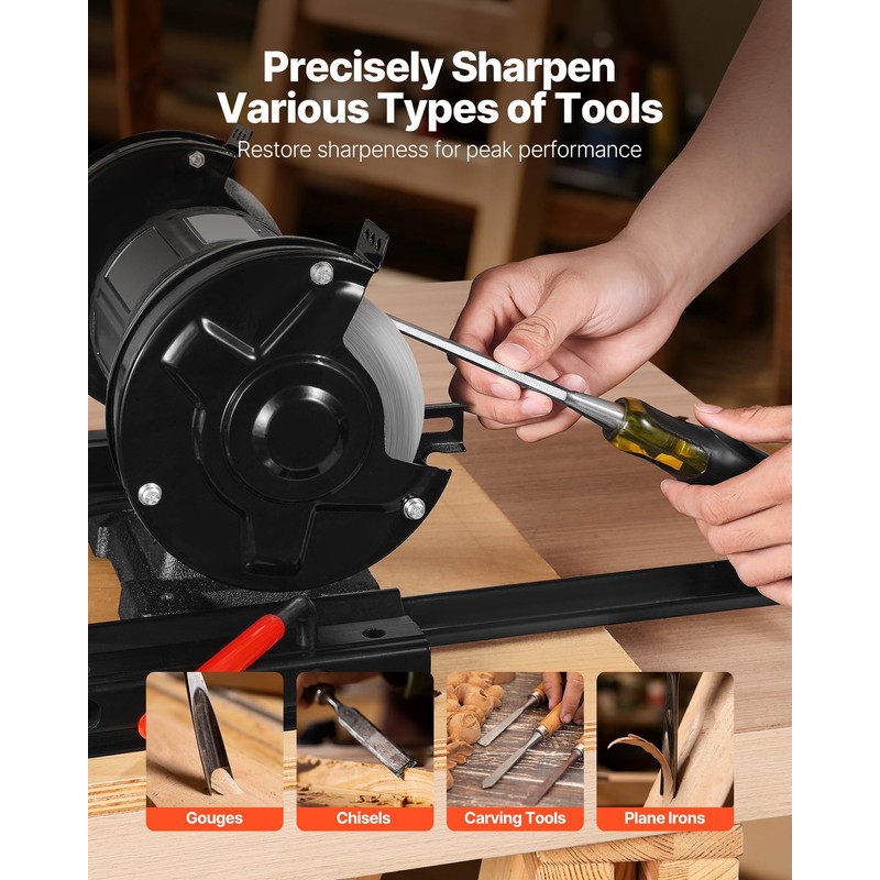 VEVOR Multi-Grind Sharpening System, Vari-Grind Pro Sharpening Jig Kit for