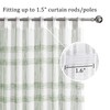 Randall Linen Curtain Panel Pairs for Living Room 63 Inch