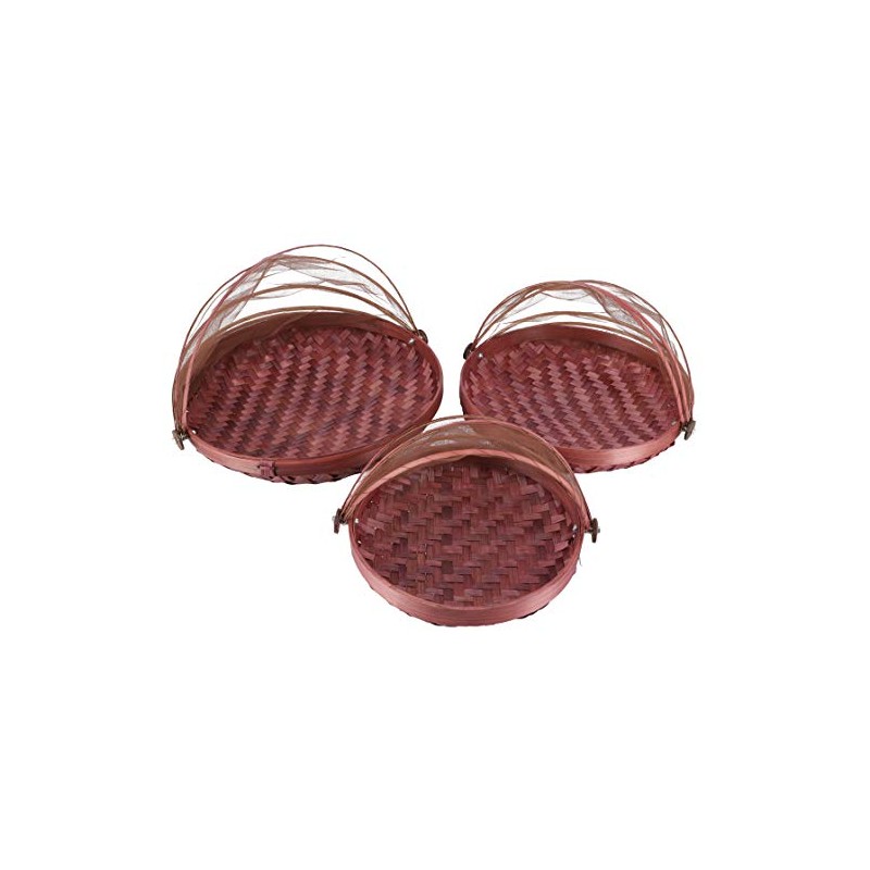 GURU SHOP Fly Protection Fruit Basket – Brown, Size: 30