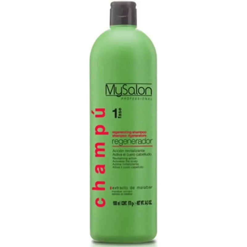 Salerm Mysalon Shampoo Regenerador Anticaída Malabar 1 L