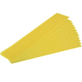 YOKIVE 12 Pcs Pickleball Court Marking Kit, Sport Rectangular Court Line Markers Pickleball Lines for Tennis Badminton (Yellow)