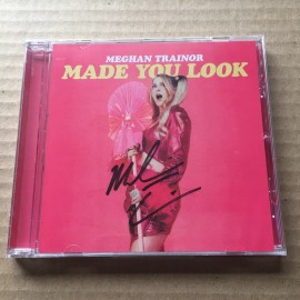Meghan Trainor Made You Look CD Limited Edition Single Hand Signed Insert Auto