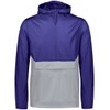 Holloway Men's Standard Pack Pullover, Purple/Athletic Grey