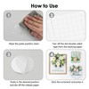 420 Pcs Double Sided Adhesive Dots, 0.8" Clear Removable Sticky